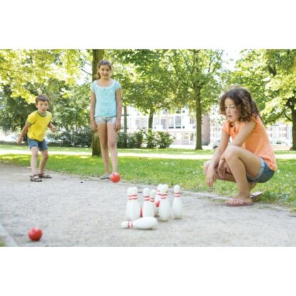 Set de bowling din lemn BS Toys 292677 4