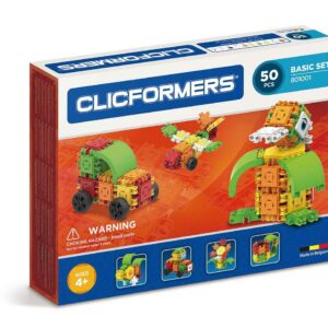 Set de construit clicformers-basic 50 piese