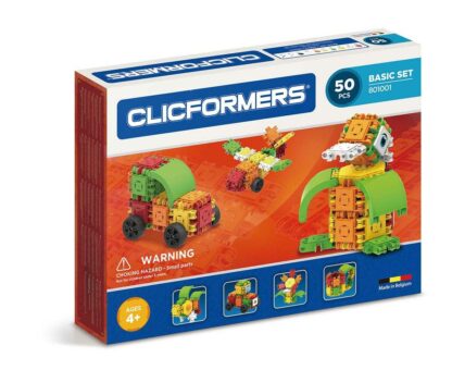 Set de construit clicformers basic 50 piese