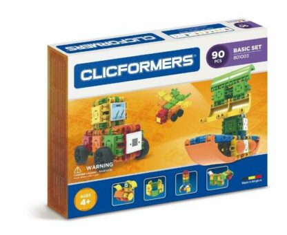 Set de construit clicformers basic 90 piese