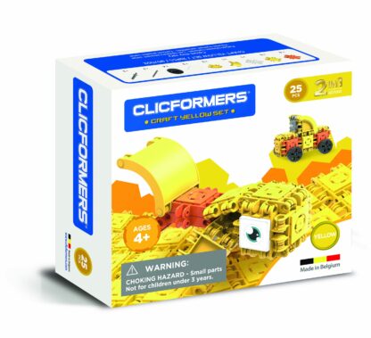 Set de construit clicformers craft galben