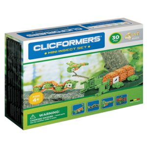 Set de construit clicformers- insecte, 30 piese