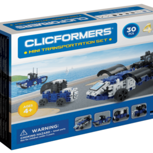 Set de construit clicformers-mini transporter 30 piese