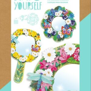 Set diy djeco, oglinzi inflorate