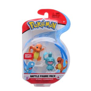 Set figurine blister, pokemon, wynaut & charmander, 2buc