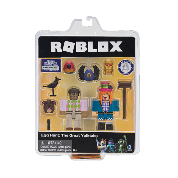 Set figurine blister, roblox, egg hunt: the great yolktales, 2buc
