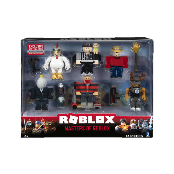 Set figurine clasice, roblox, masters of roblox, 6 buc