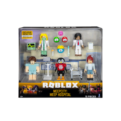 Set figurine roblox celebrity meepcity meep hospital 4 buc