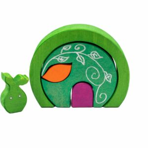 Set handmade marc toys, casuta padurii