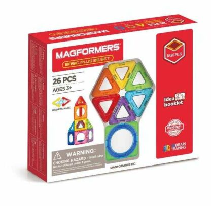 Set magnetic de construit magformers basic plus 26 piese