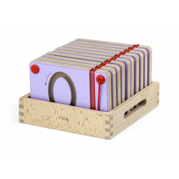Set magnetic de scriere - cifre, viga