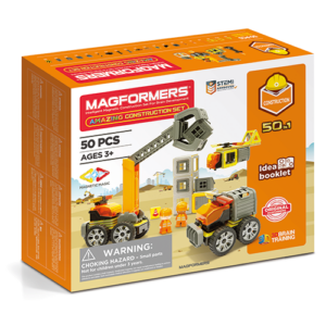 Set magnetic magformers, uimitorul set de construit pe santier