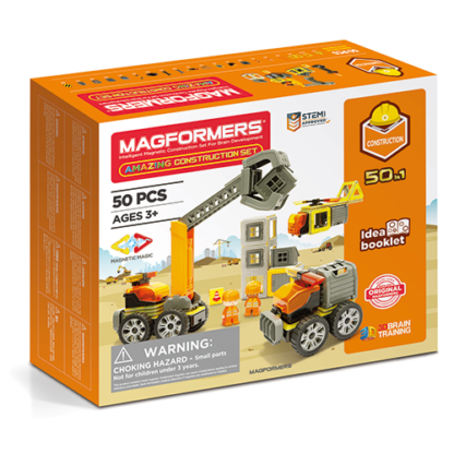 Set magnetic magformers uimitorul set de construit pe santier