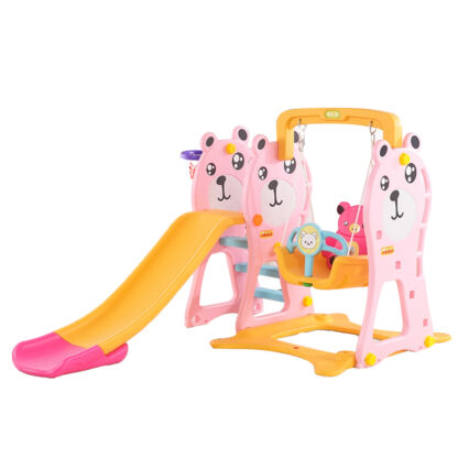 Spatiu de joaca 3 in 1 Nichiduta Bear Pink 283237 2