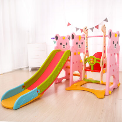 Spatiu de joaca 3 in 1 Nichiduta Little Bear Pink 284843 2