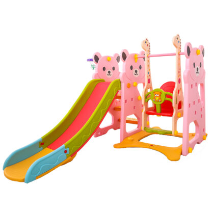 Spatiu de joaca 3 in 1 Nichiduta Little Bear Pink 284843 3