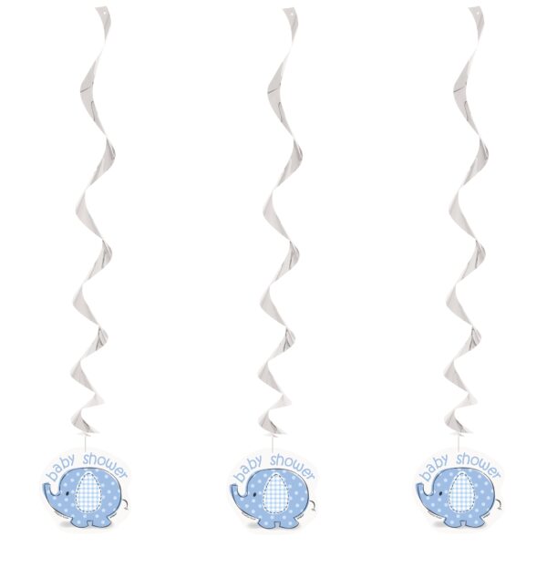 Spirale baby shower baiat