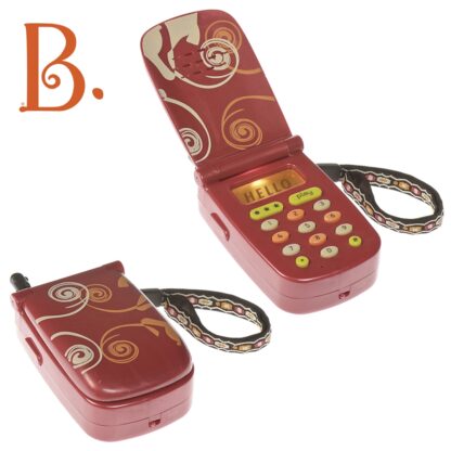 Telefon muzical rosu b toys