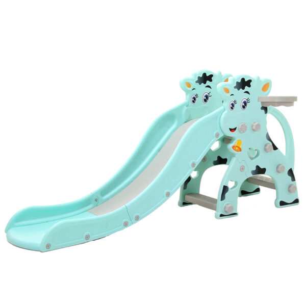 Tobogan Nichiduta 2in1 cu cos de baschet Little Calf Mint - imagine 8