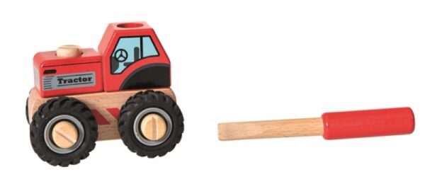 Tractor cu piese de insurubat egmont toys