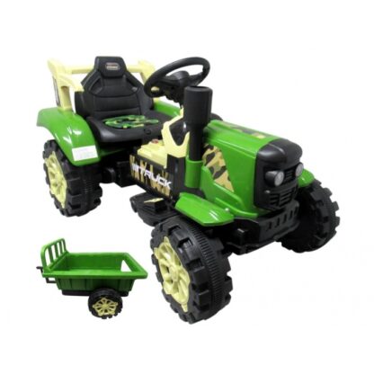 Tractor electric pentru copii c2 r sport verde