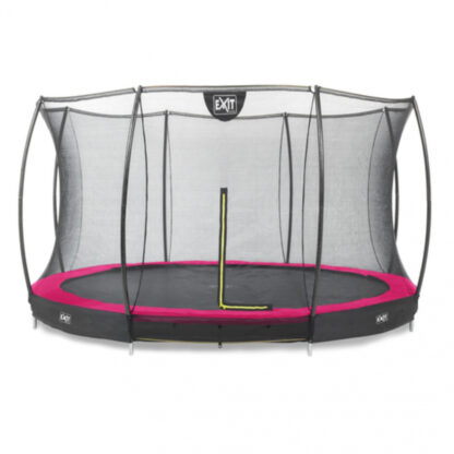 Trambulina EXIT Silhouette Ground Plasa protectie Safetynet Roz 312091 5