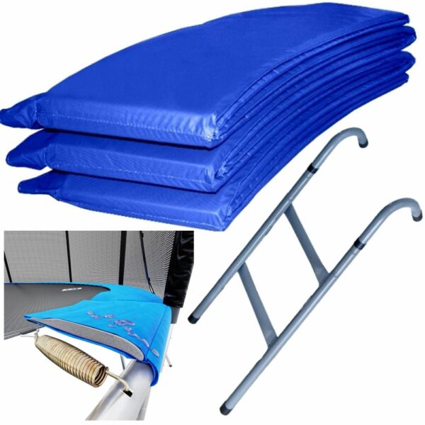 Trambulina Nichiduta cu scara si plasa de protectie 244 cm - imagine 5