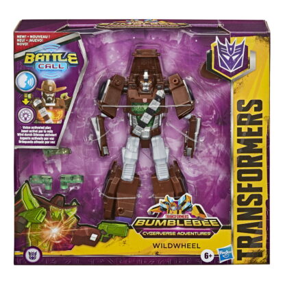 Transformers robot decepticon wildwheel battle call trooper