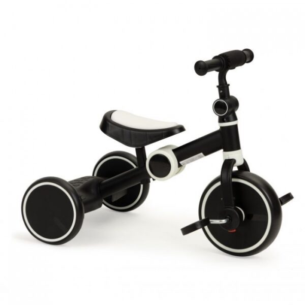 Tricicleta 2 in 1 cu pedale pliabila ecotoys ym bb 1 negru