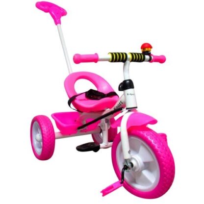 Tricicleta cu pedale si roti din spuma eva r sport t5 roz