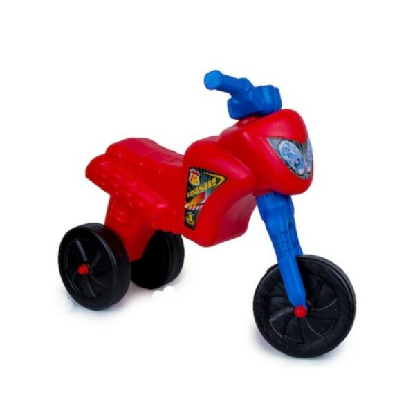 Tricicleta fara pedale, super cross, multicolor