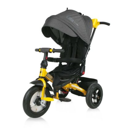 Tricicleta jaguar air wheels black yellow 2