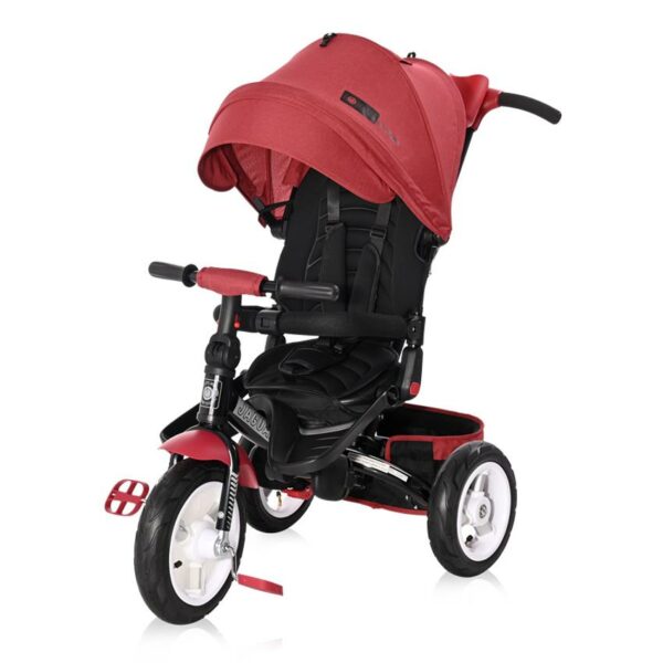 Tricicleta jaguar air wheels, red & black