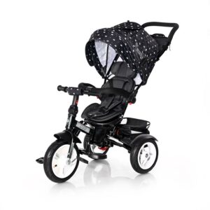 Tricicleta neo air wheels, black crown