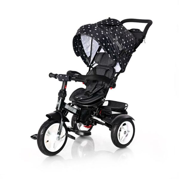 Tricicleta neo air wheels, black crown