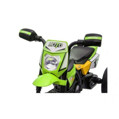 Tricicleta tip motocicleta electrica pentru copii m4 r sport verde