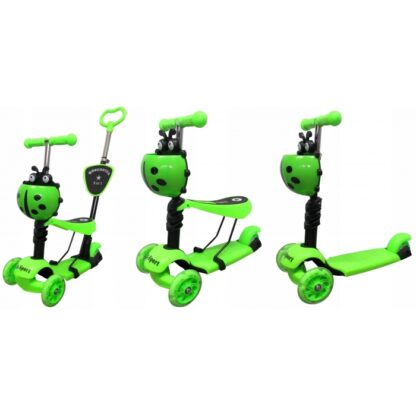 Trotineta 5 in 1 r sport h3 verde