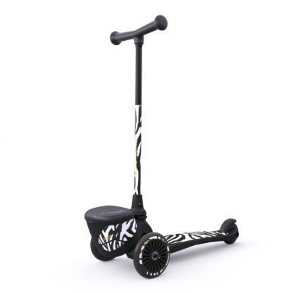 Trotineta copii pliabila suport jucarie highwaykick 2 lifestyle zebra 2 ani pana la 50 kg scoot ride