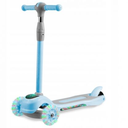 Trotineta cu roti cu led ricokids piko 765003 albastru