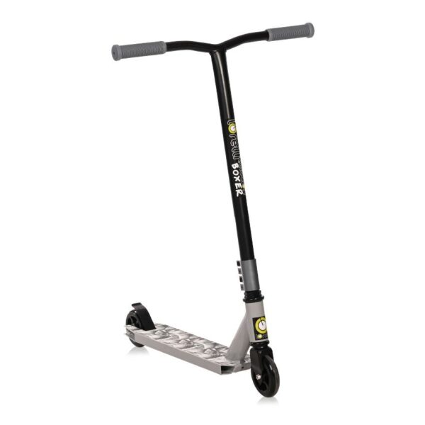 Trotineta pentru copii, boxer, 8 ani+, triangles dolphin grey