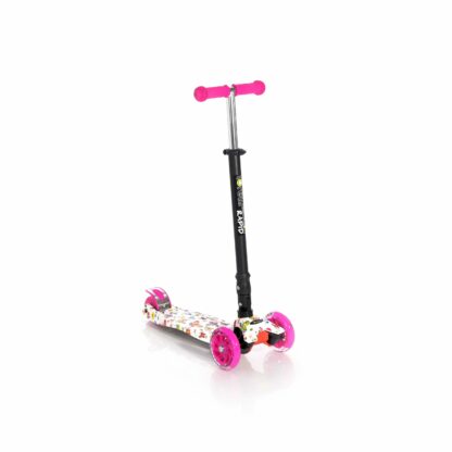 Trotineta pentru copii rapid pink butterfly 1 scaled