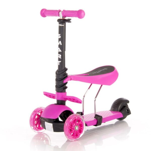 Trotineta pentru copii smart, pink