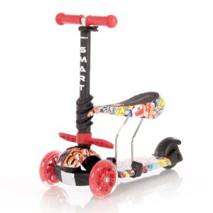 Trotineta pentru copii smart, red
