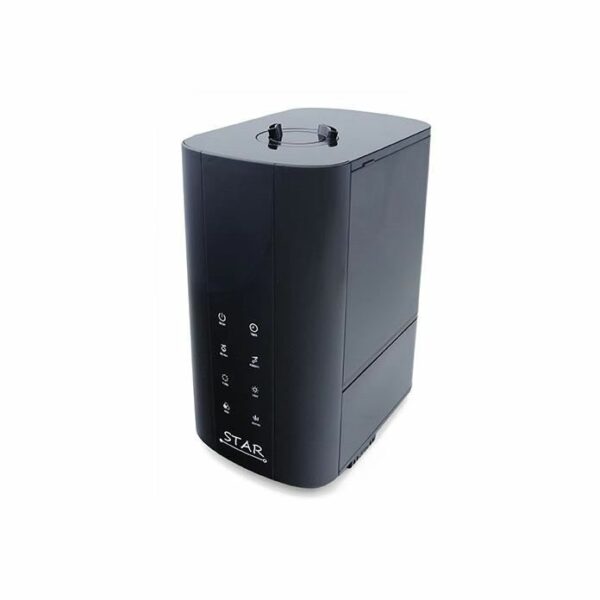 Umidificator cu generator plasma si difuzor de arome airbi star negru, bi1520