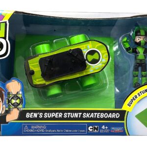 Vehicul extraterestru cu figurina, ben 10, ben's skateboard