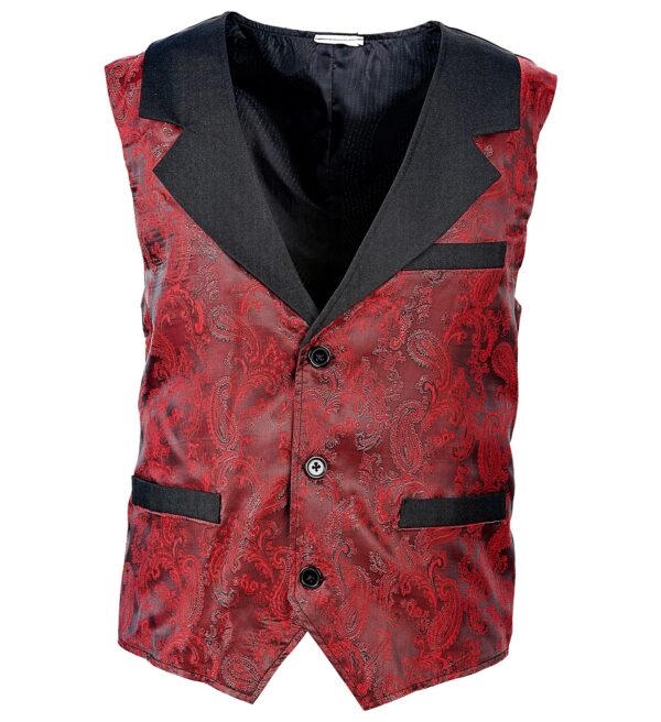 Vesta vintage burgundy jacquard marimea xl