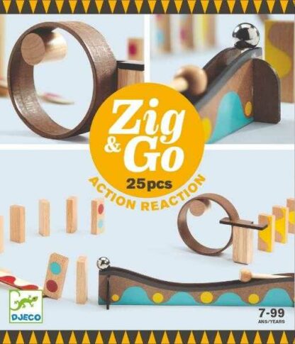 Zig go djeco set de constructie trasee 25 piese