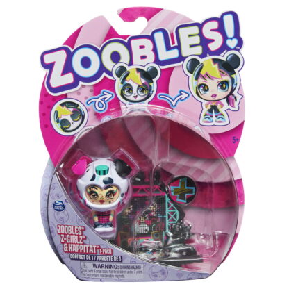 Zoobles z girlz figurina de transformare fetita catelusa 1