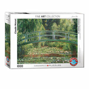Puzzle Eurographics - Claude Monet: The Japanese Footbridge, 1000 piese