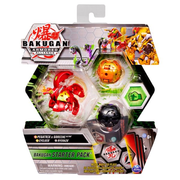 Set Bakugan Armored Alliance, Pegatrix x Goreene Ultra, Cycloid, Ryerazu 20125408